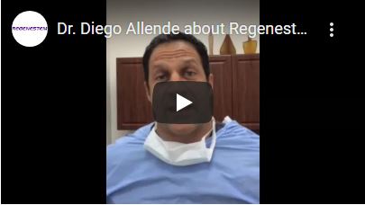Dr Diego Allende Regenestem Training Testimonial