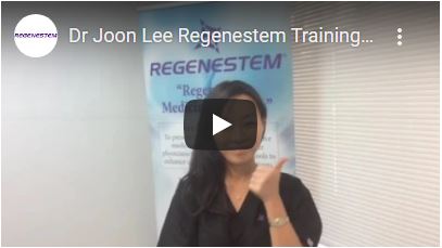 Dr Joon Lee Regenestem Training Testimonial